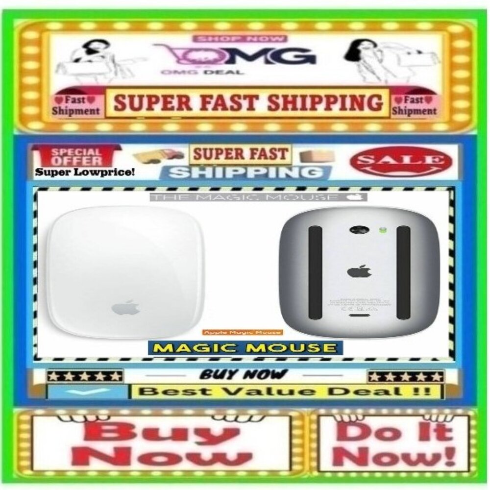 Apple Wireless Magic Mouse Multi-Touch Bluetooth … - image 5